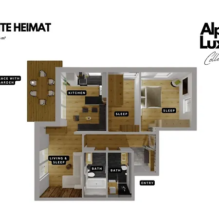 Apartment Zweite Heimat - Alpenluxus Collection Fuegen